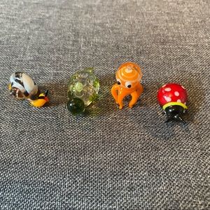 Mini Glass Animals